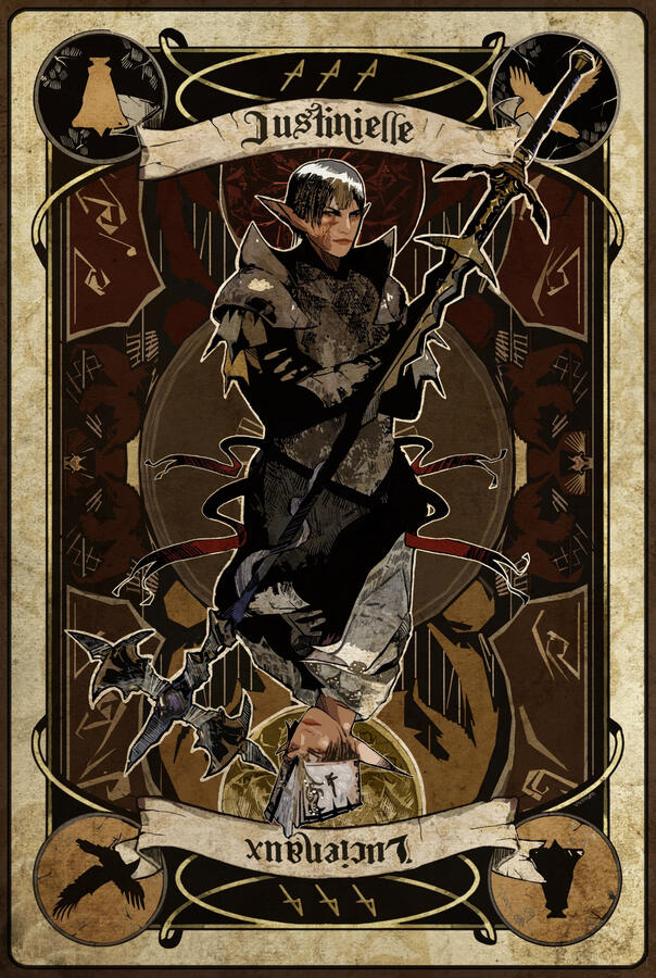 Twin Tarot Card